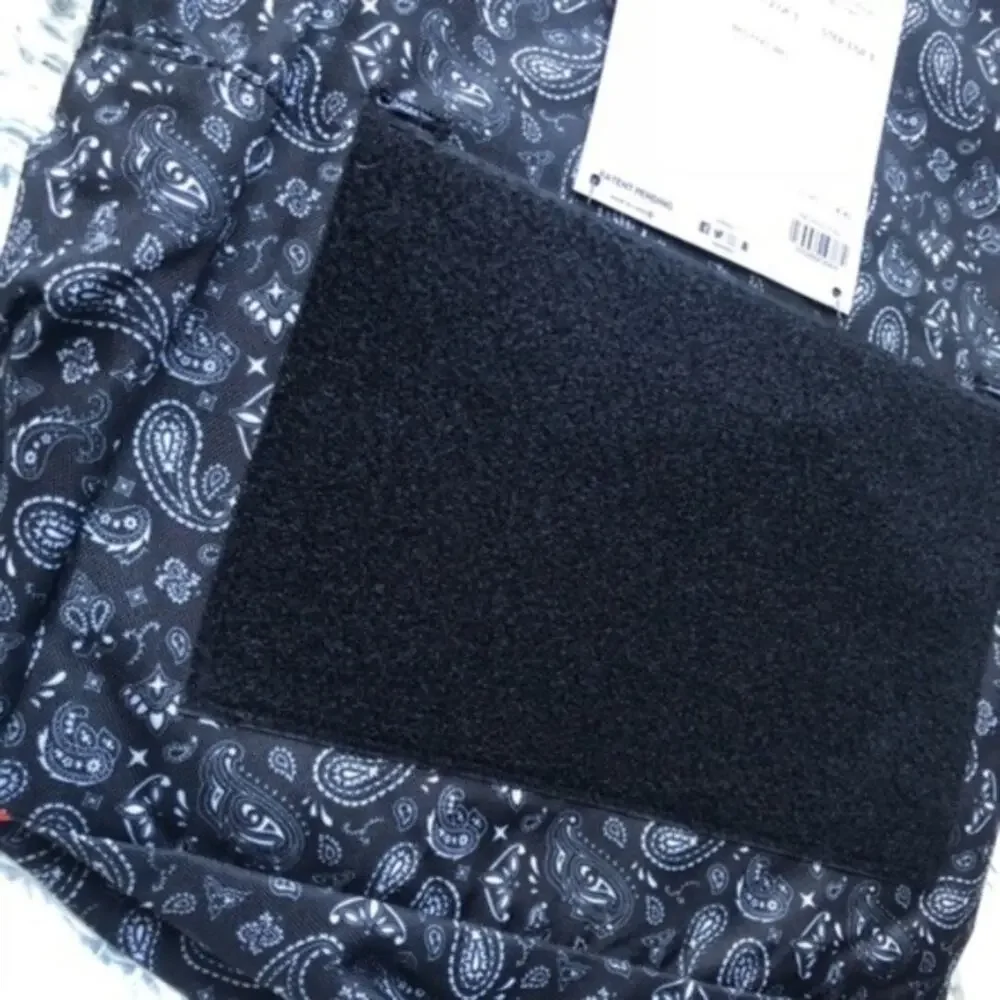 NWT Zumiez Acembly Build Your Own Black & White Paisley Print Backpack